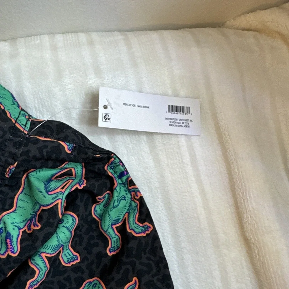 Member's‎ Mark Men's Resort Built-In Liner Swim Trunk NWT